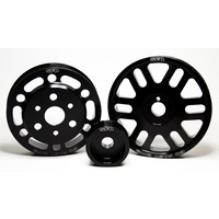 GFB BRZ/86/FR-S Lightweight Non-Underdrive Pulley Kit (Crank, Alternator and Water Pump Pulleys)
