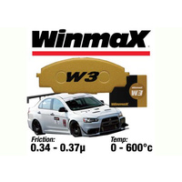 W3 Brake Pads suit WRX 96-98 2 pot front