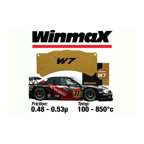 W7 Brake Pads suits WRX 08 on 1 pot rear